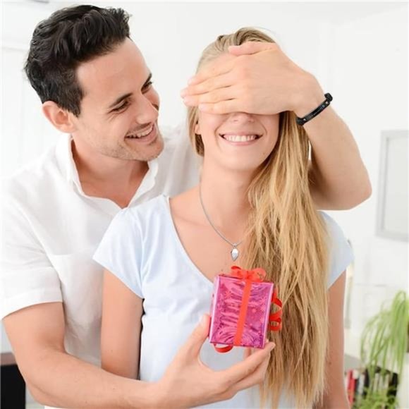 4Pcs Couple Necklace BraceletSet MatchingBracelets for Couples Matching Necklace - Picture 6 of 7